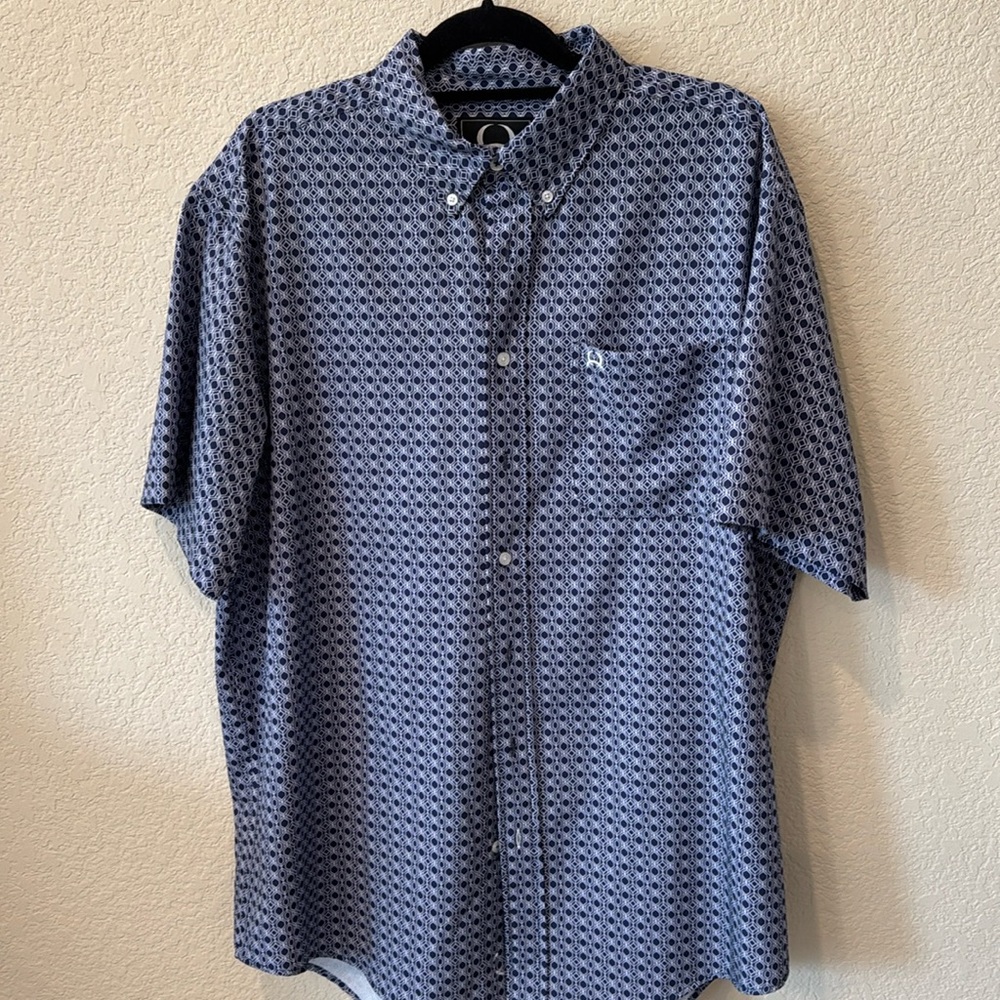 Cinch Men's Arenaflex Short Sleeve Button Down Shirt